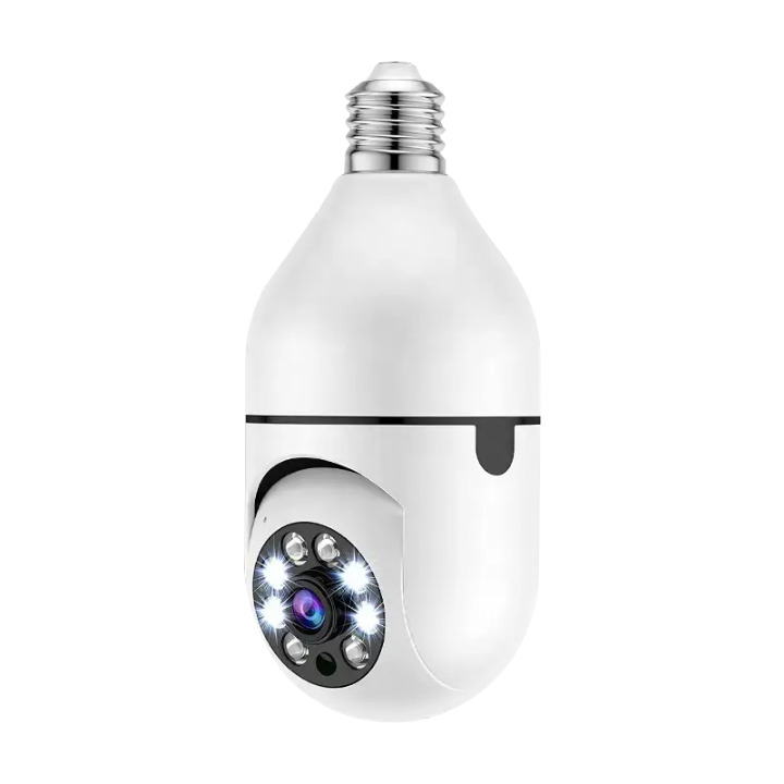 Caméra Ampoule rotative 360° – Protégez Ce Qui Compte, Discrètement et Efficacement - Africom