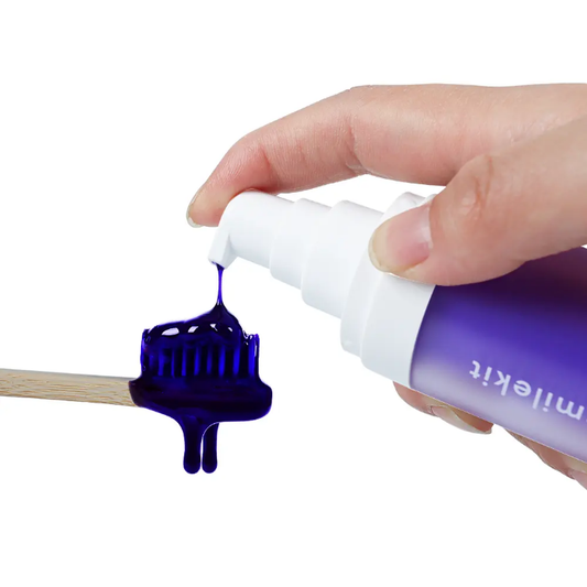 Glory Smile – Le dentifrice violet qui rend vos dents blanches et votre sourire éclatant