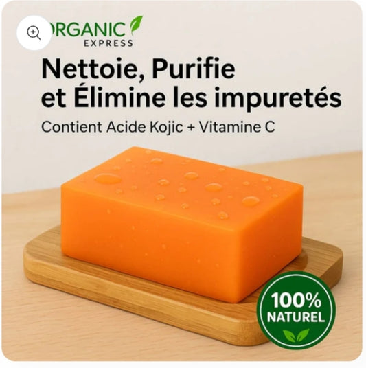 Savon Kojic Éclat Naturel – Ta Peau d’une Douceur Lumineuse, Éclatante et Lisse
