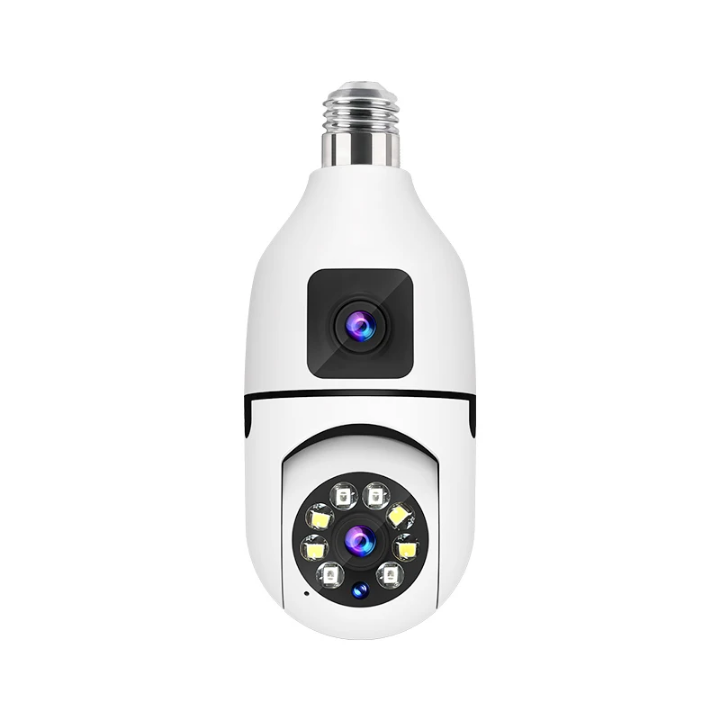 Caméra de Surveillance Double Objectif 360° WiFi – Vision Totale, Protection Totale