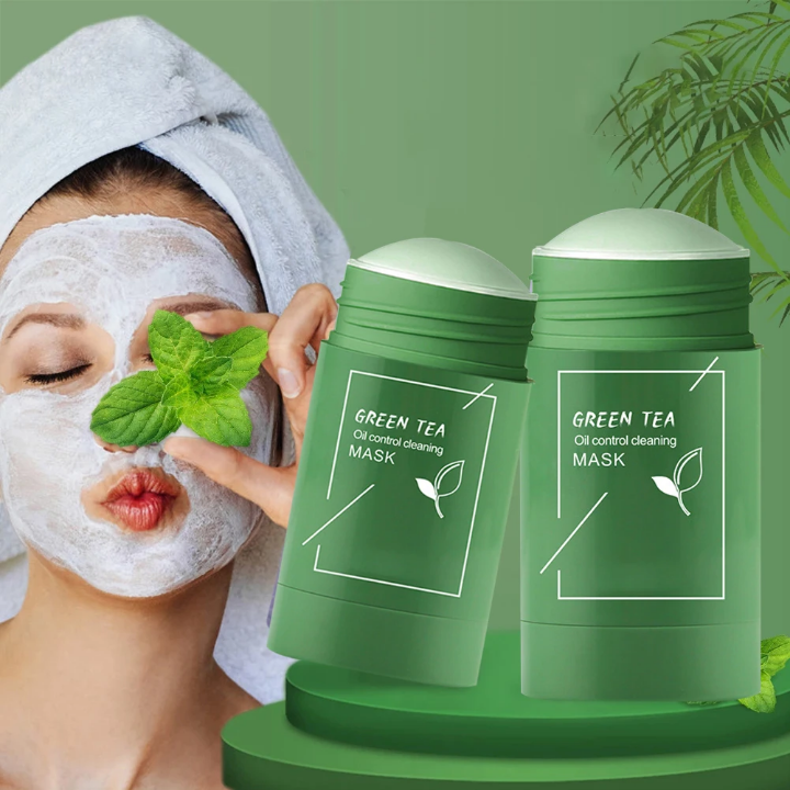 Masque Nettoyant au Thé Vert – Dites adieu aux points noirs !
