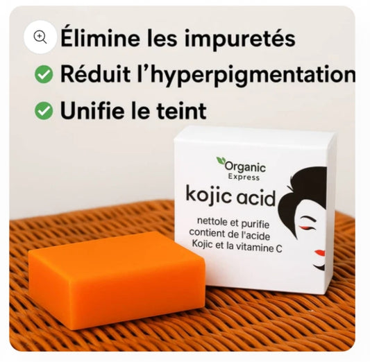 Savon Kojic Éclat Naturel – Ta Peau d’une Douceur Lumineuse, Éclatante et Lisse
